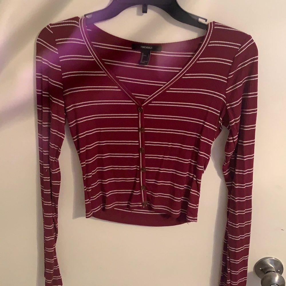Forever 21 Striped Top
